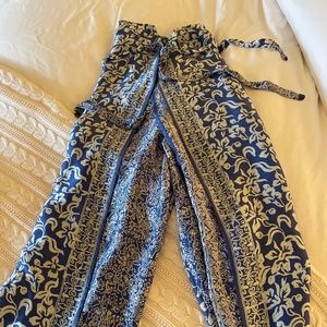 Silk Sarong Pants